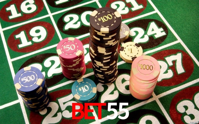 Mesa de Blackjack bet55
